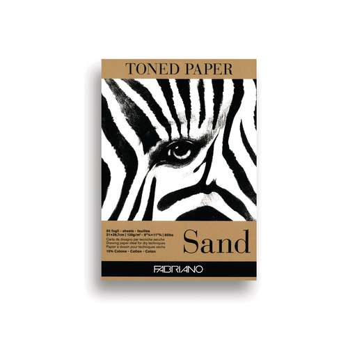 FABRIANO® Toned Paper Zeichenblock, Sand