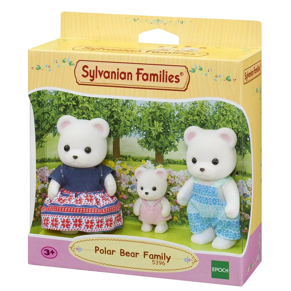 LA FAMILLE OURS POLAIRE - SYLVANIAN FAMILLES