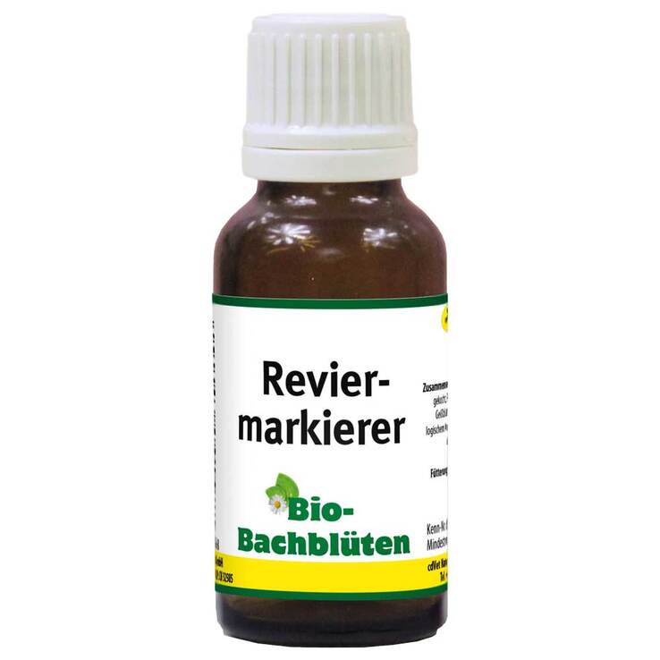 Bio-Bachblüten Reviermarkierer für Katzen, Hunde & Pferde, 20 ml