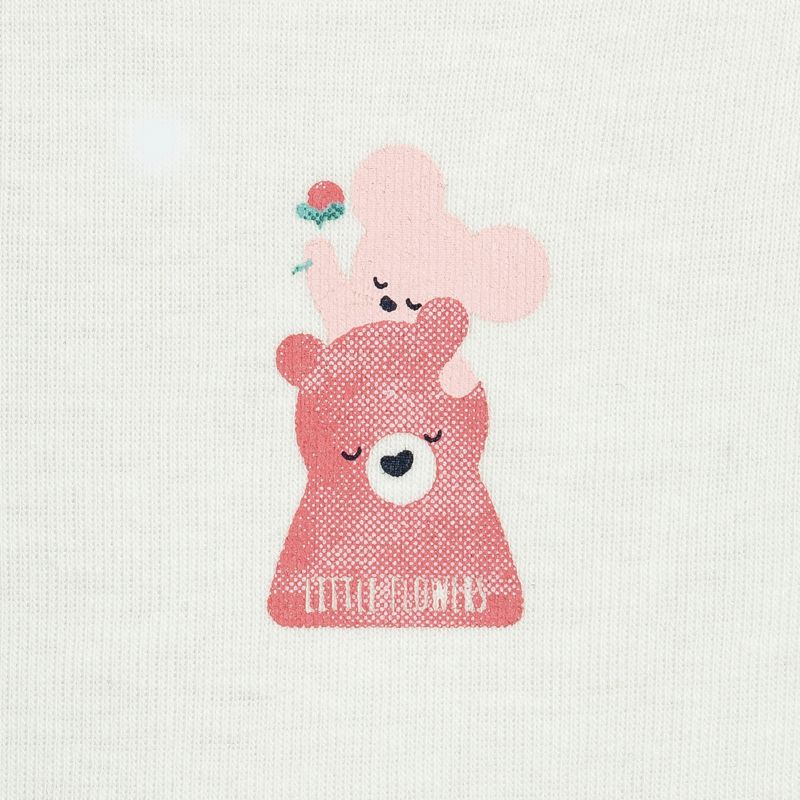 Body manches courtes vert bébé fille (lot de 3) Vert