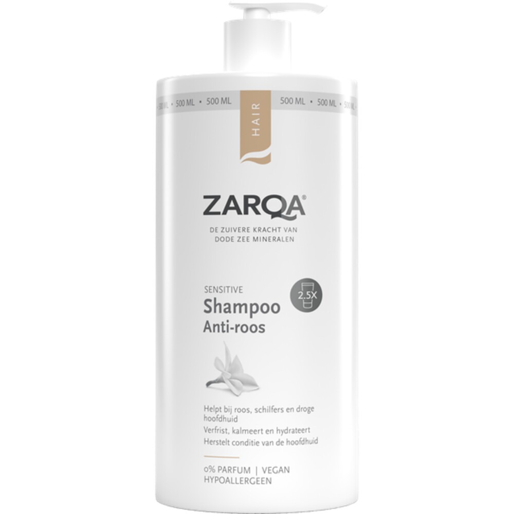 Zarqa Shampoo Anti-Roos Sensitive (500 ml)