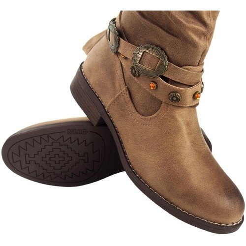 MTNG - Bota señora MUSTANG 52462 taupe Marrón