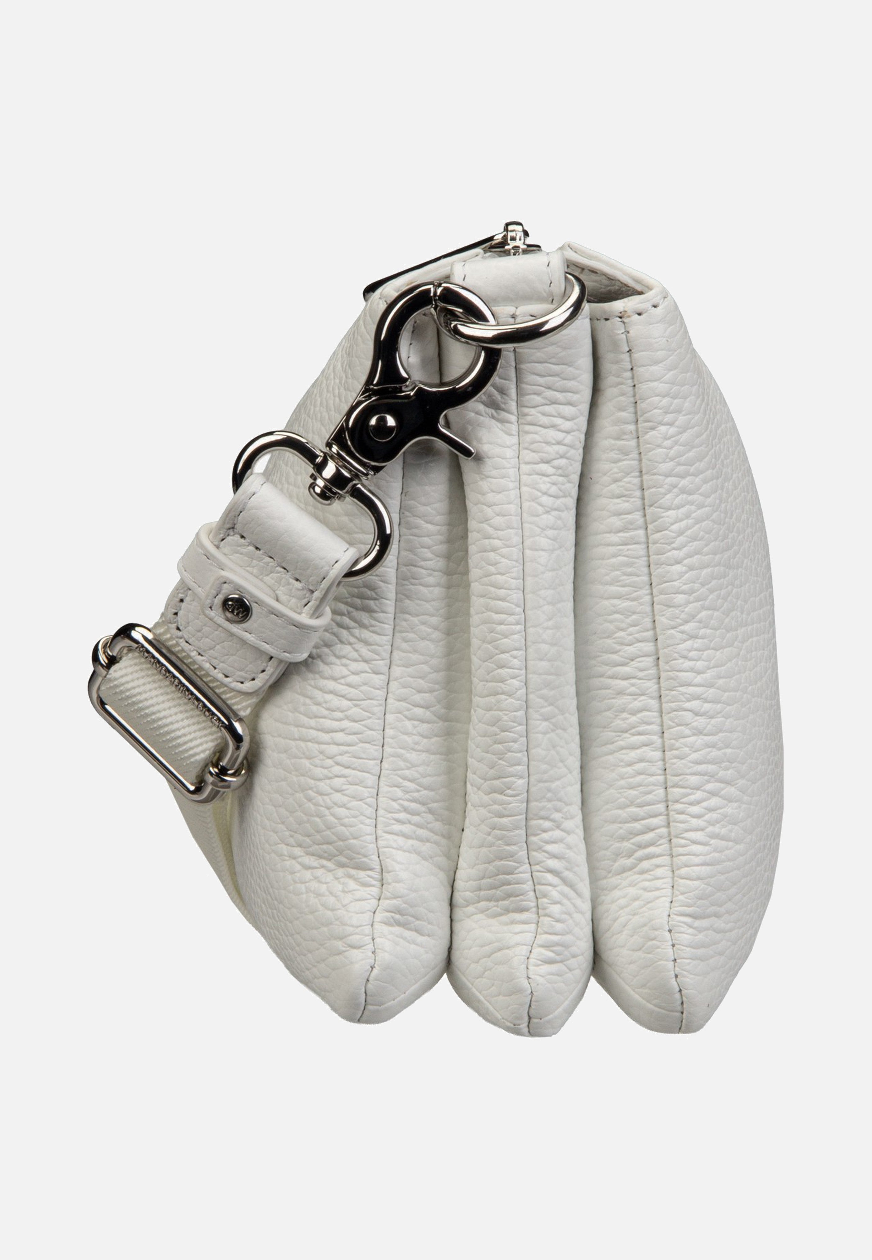 Mellow Leather Pochette FZT82 Blanc - Crossbody Bag