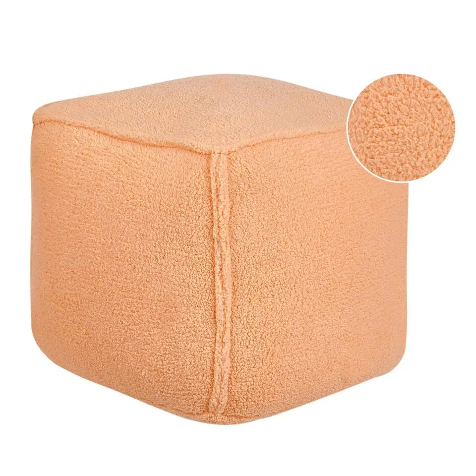 ALIPUR - Poef - Oranje - Polyester