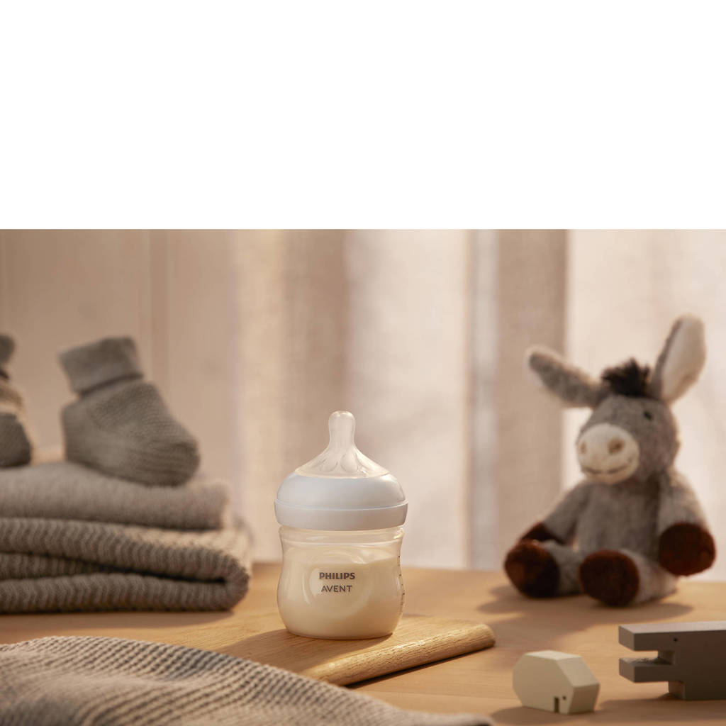 Voorkeur voor oude speenNatural Response Babyfles 2x 260 ml 1M+ Snelheid-3 speen SCY903/02