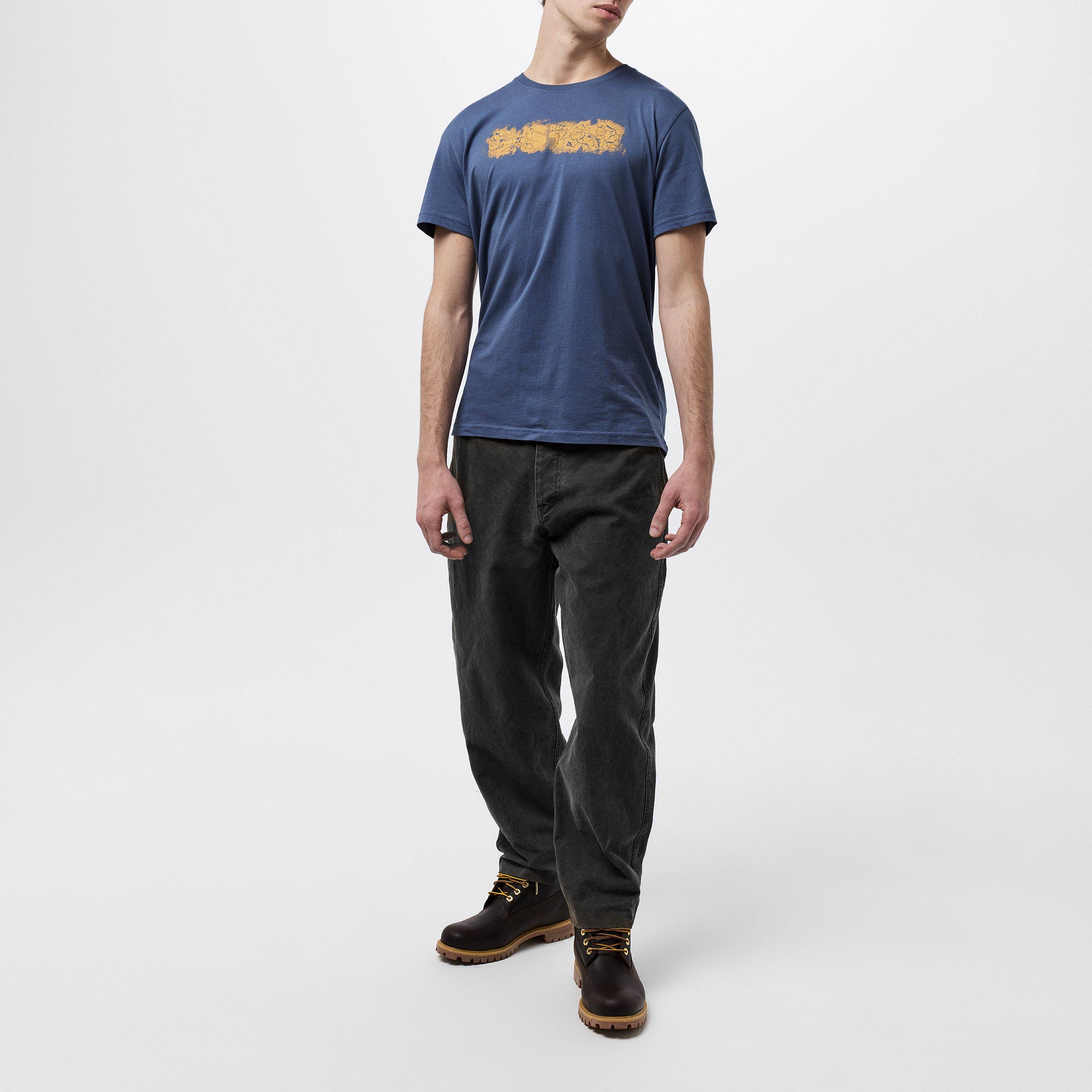 G Star Distressed Logo T Shirt