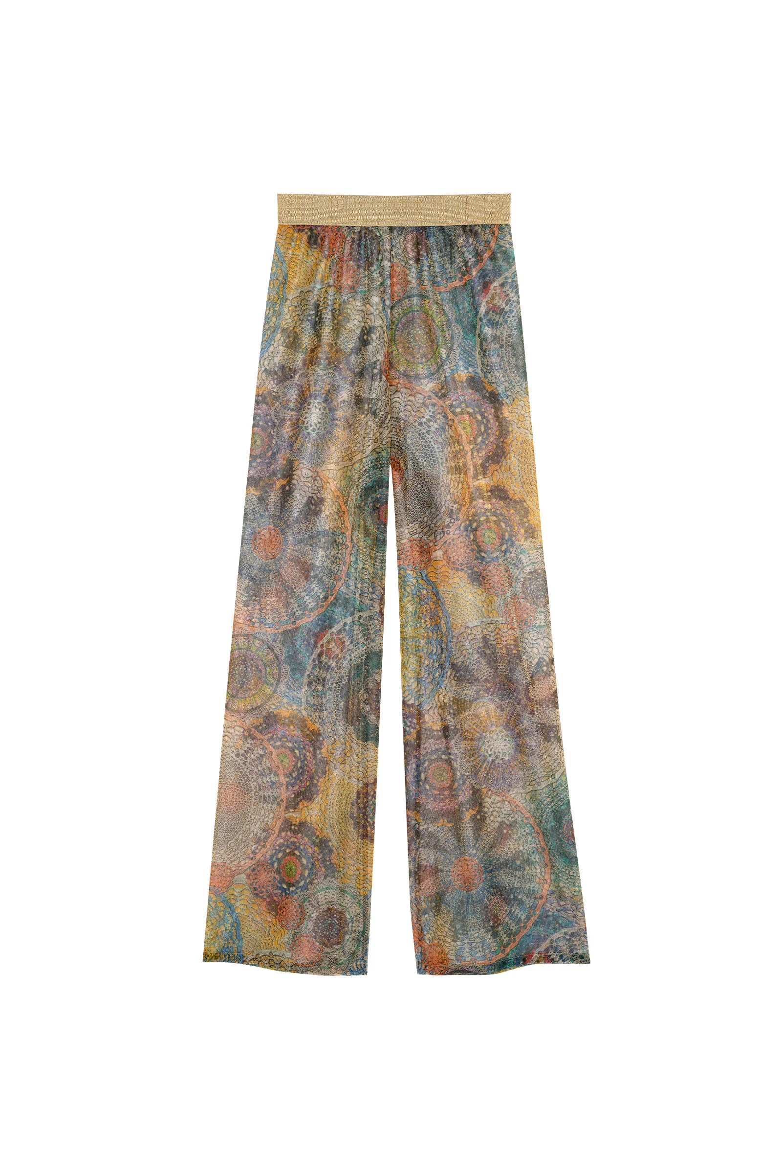 piera Pantalon large irisé imprimé GIPSY Gipsy