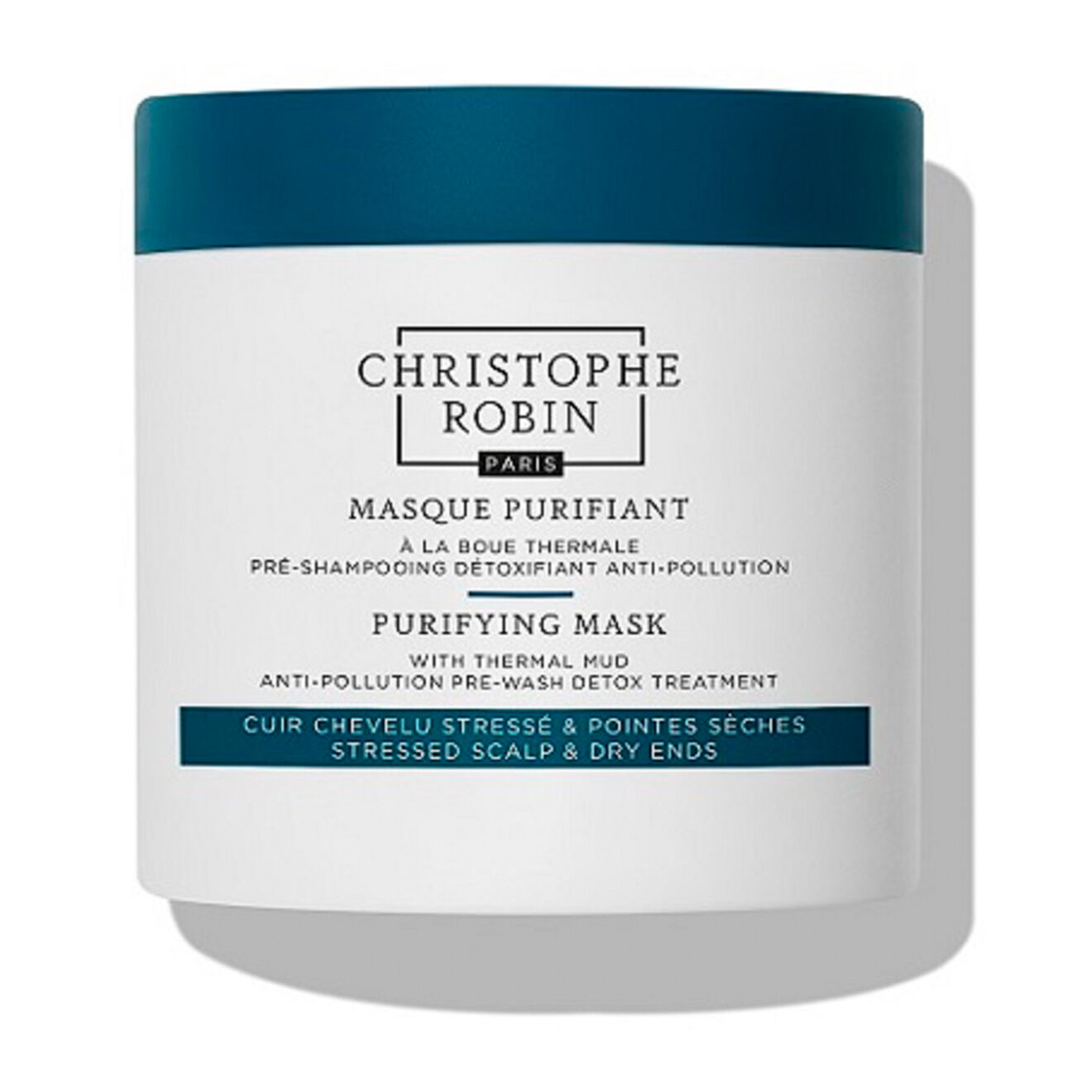 Christophe robin Masque purifiant à la Boue Thermale - 250 ml