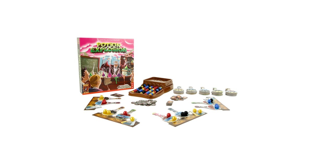 999 GamesPotion Explosion Bordspel  (Nederlands, 2 - 4 spelers, 45 minuten, Vanaf 8 jaar)