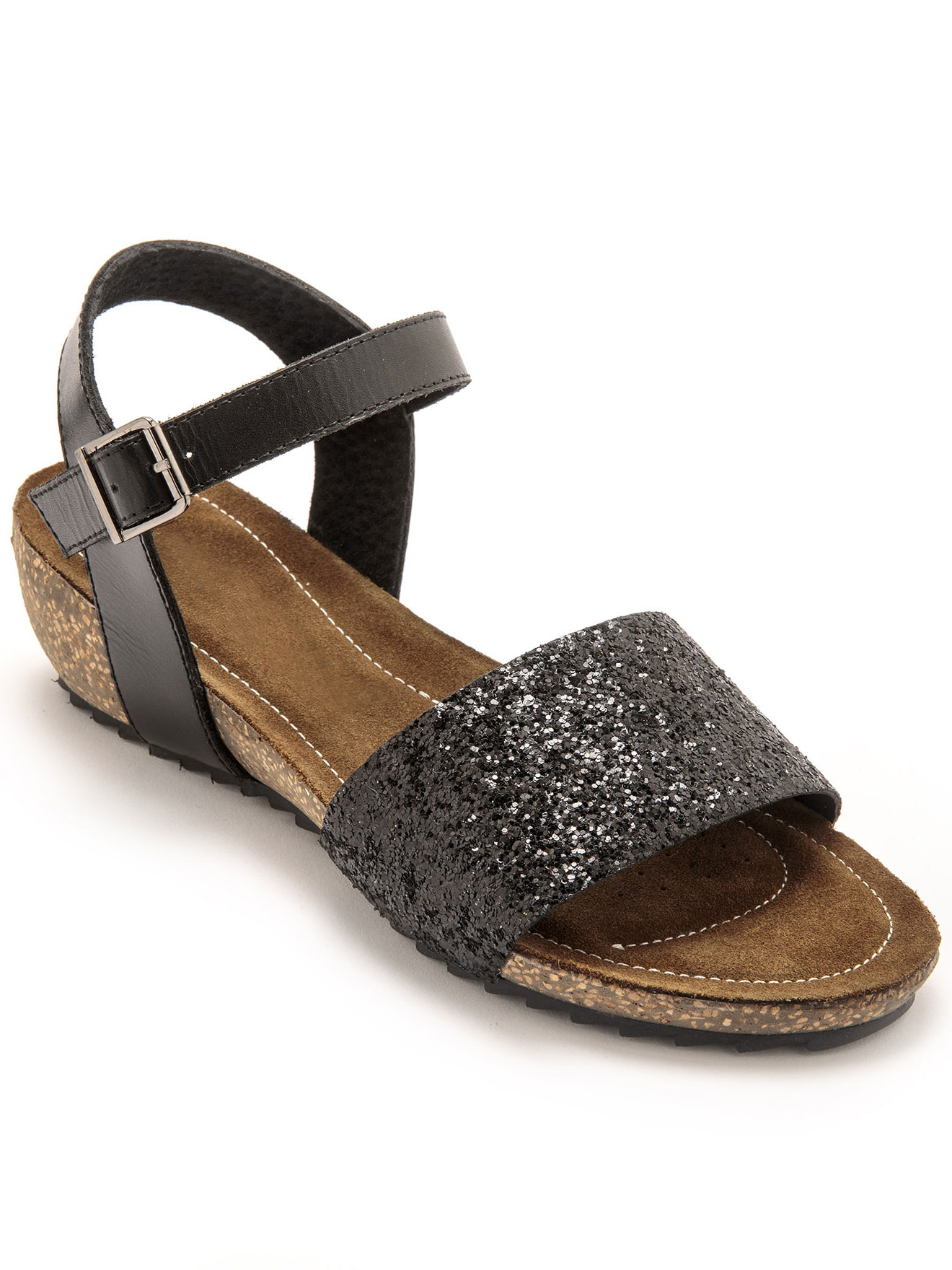 Sandales cuir à aérosemelle®