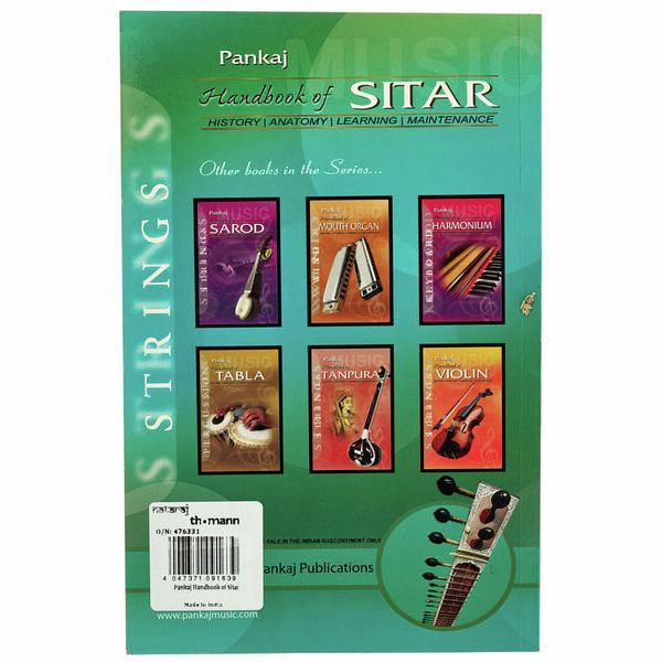 Pankaj Publications Handbook of Sitar
