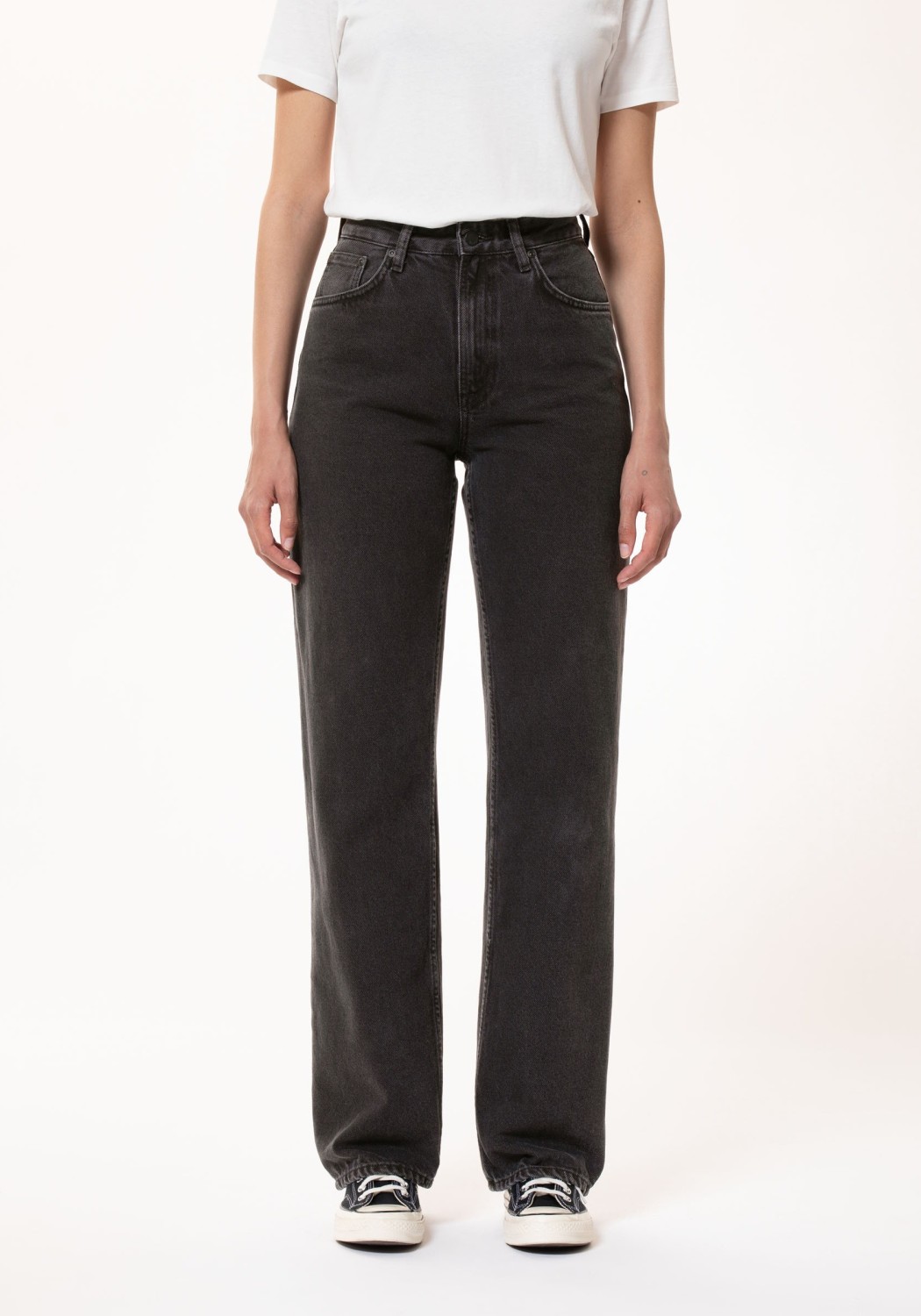 Nudie Jeans Jeans Clean Eileen Washed Out Black