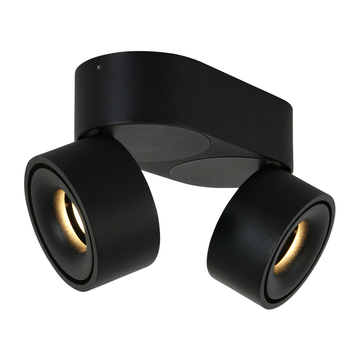 Mexlite Spot Fez Black Led 2x8Watt