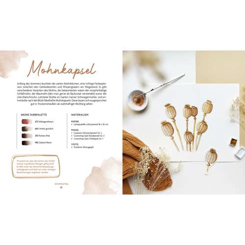 Boho Watercolor – Flowers & Garden
