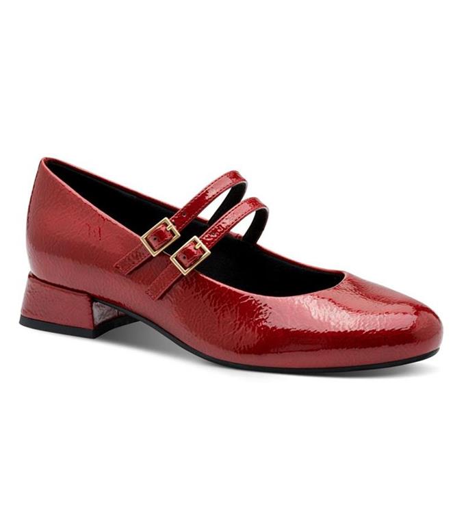 Marco Tozzi 2-22209-44 dark red patent