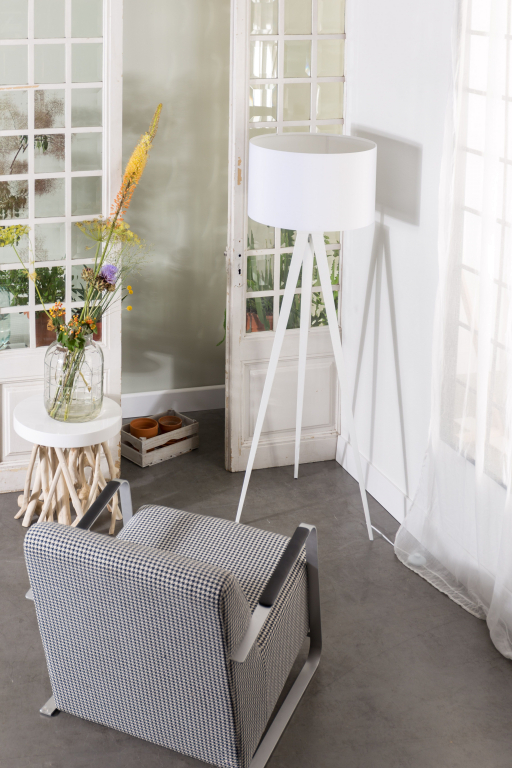 Zuiver Tripod vloerlamp zwart driepoot