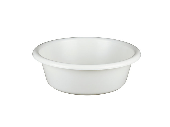 Bassine cuvette ronde 6.5L coloris sable