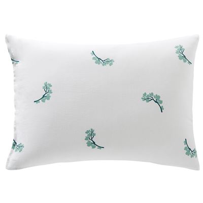 Linge de lit en gaze de coton à fleurs - BECQUET CRÉATION