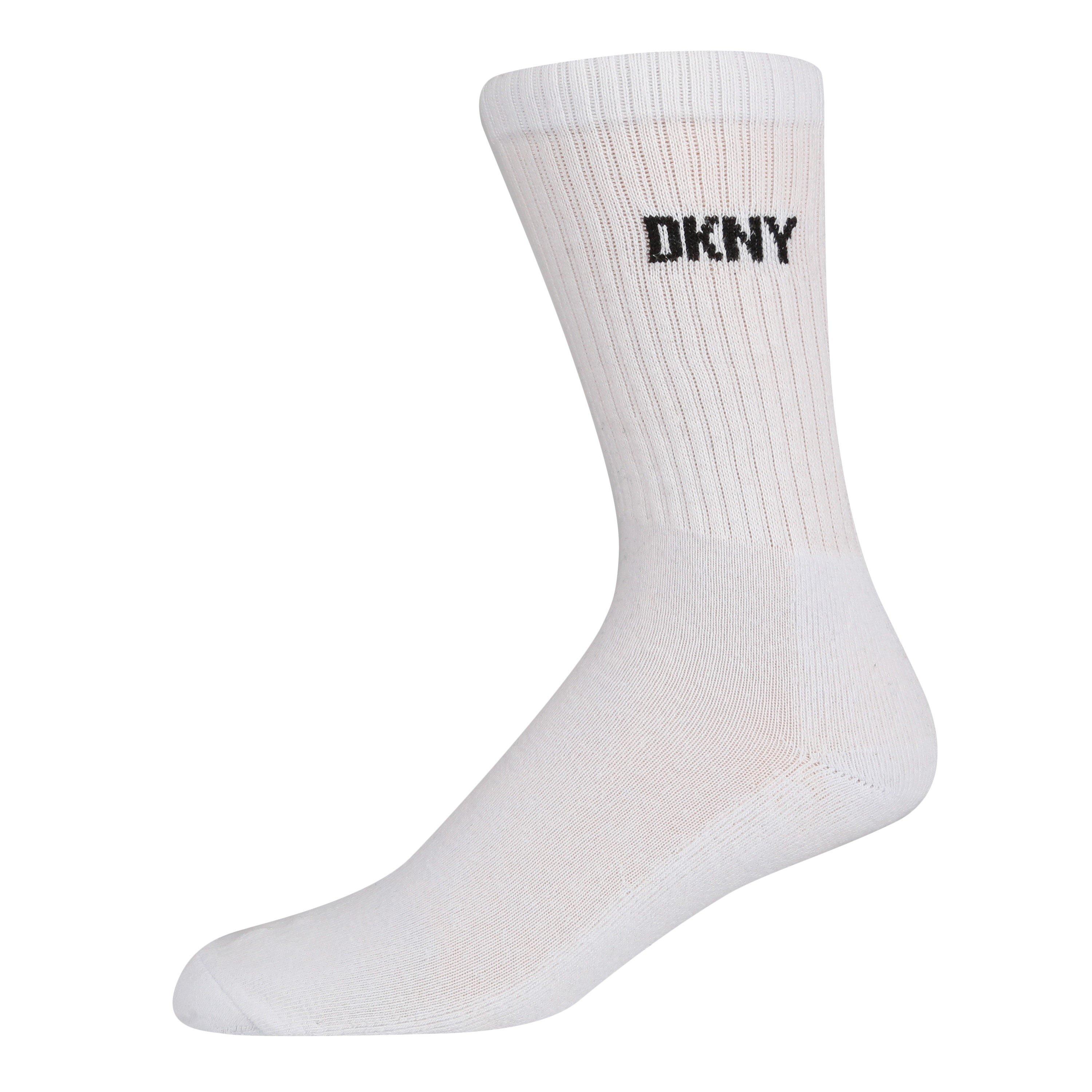 DKNY Ribbed 3 Pack Socks