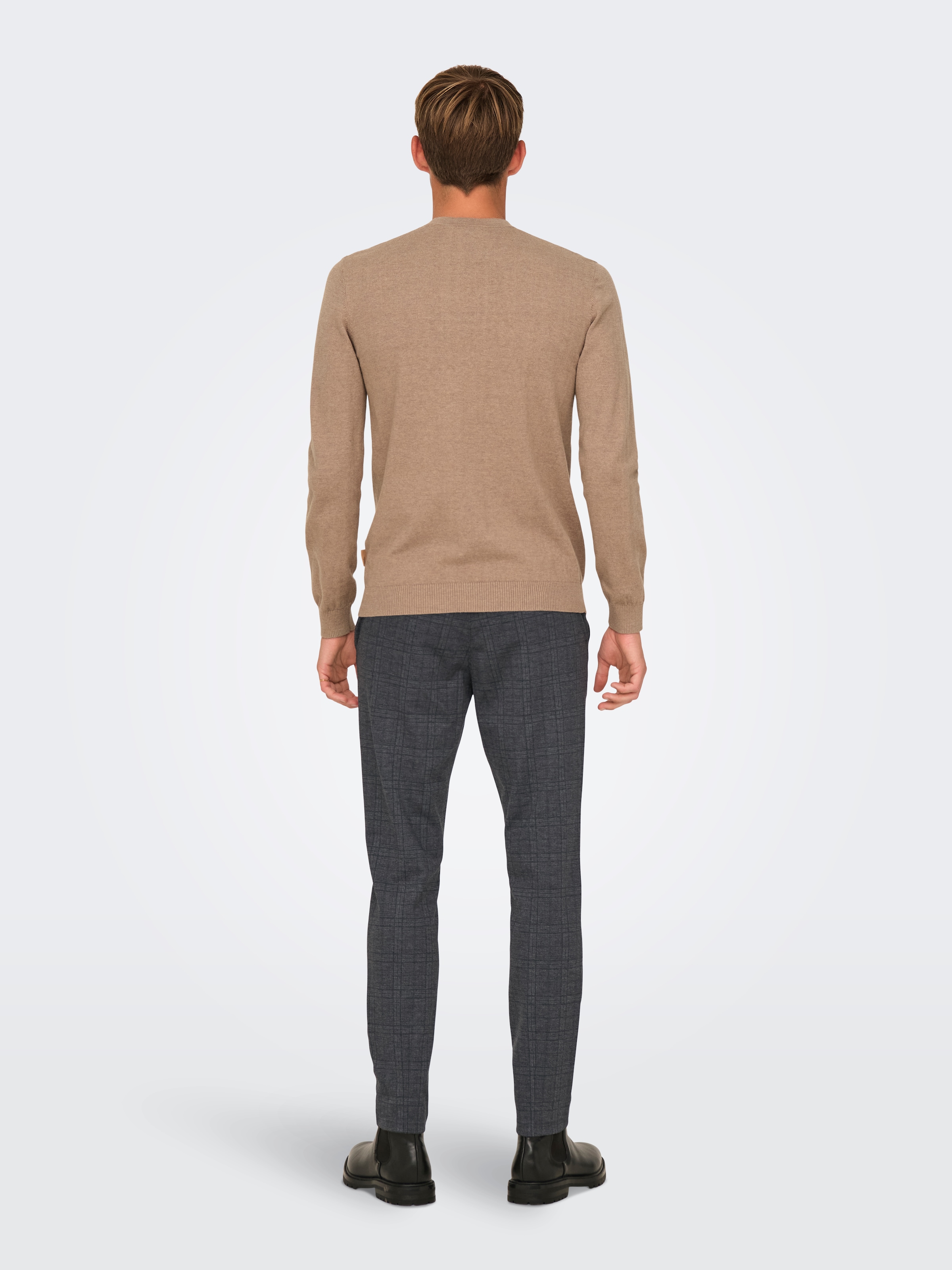 ONLY & SONS Chinoshorts »ONSMARK SLIM CHECK 020933 PANT«