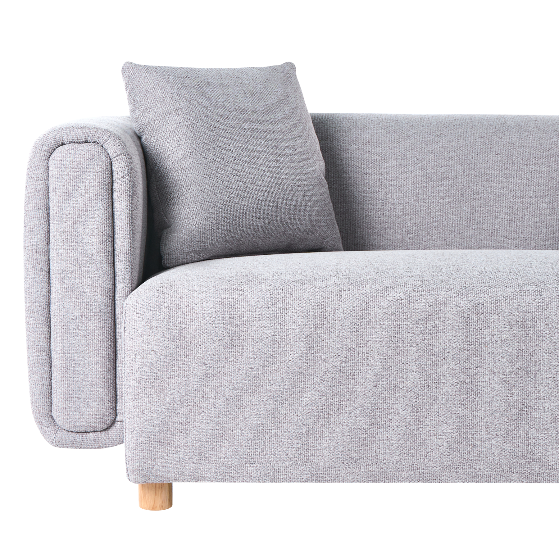 Beliani - LILLEROD - Tweezitbank - Grijs - Polyester