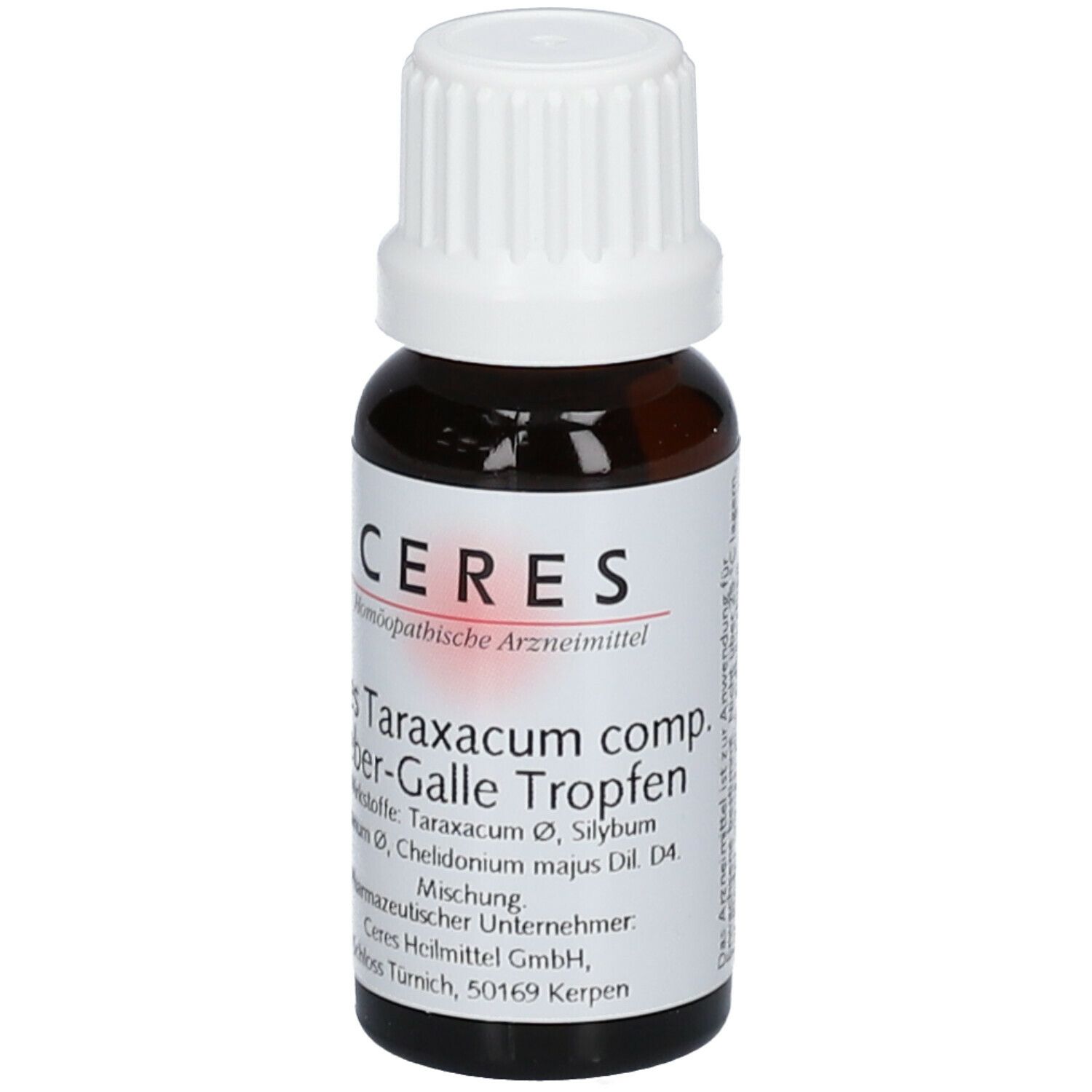 CERES Taraxacum comp. Leber-Galle Tropfen