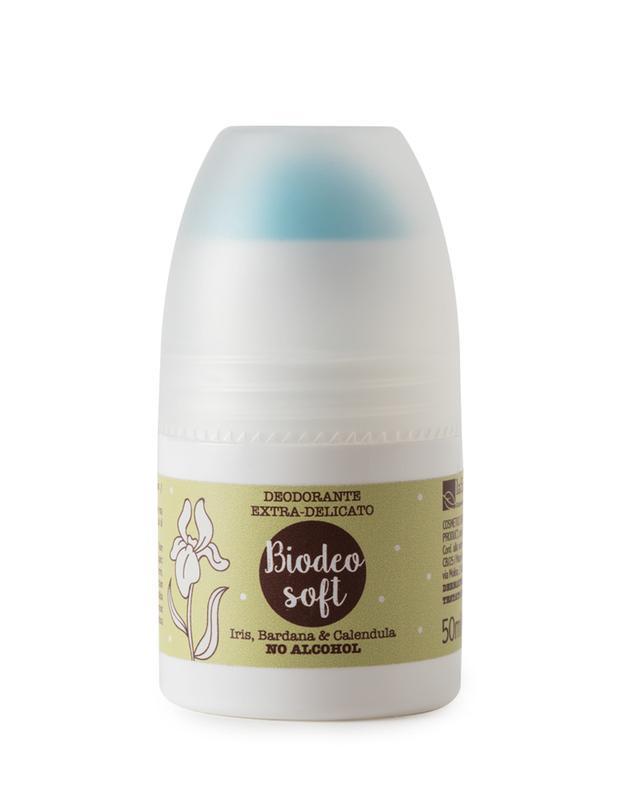 la saponaria Deodorant Soft Iris Burdock & Calendula Bio 50 ML