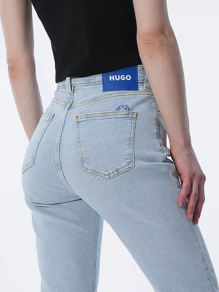 HUGO Jeans Skinny Fit MALU hellblau