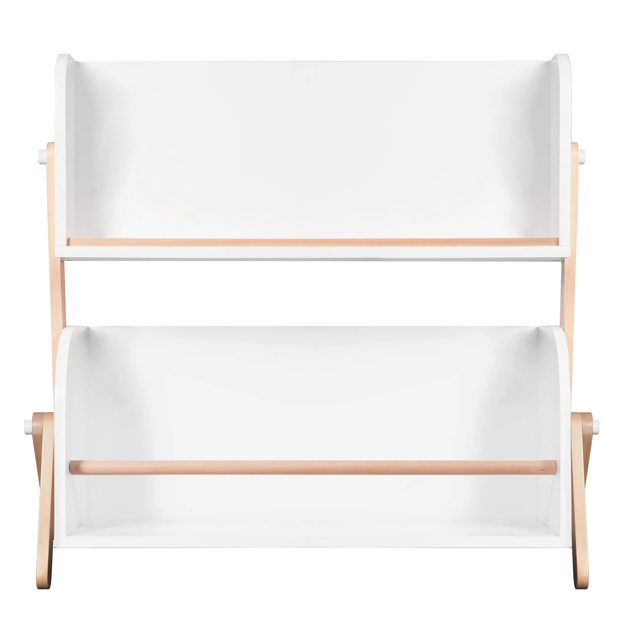 Babyletto Bibliothèque Étagère Tally - Blanc  Naturel Lavé