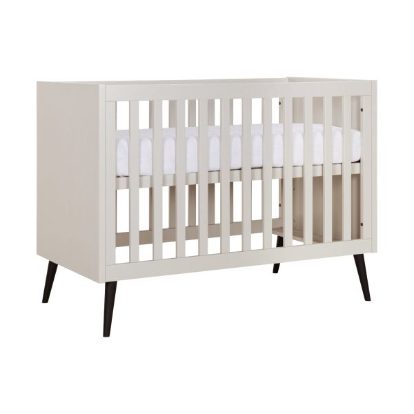 Europe Baby Sterre Babykamer Oatmeal / Zwart| Bed 60 x 120 cm   Commode