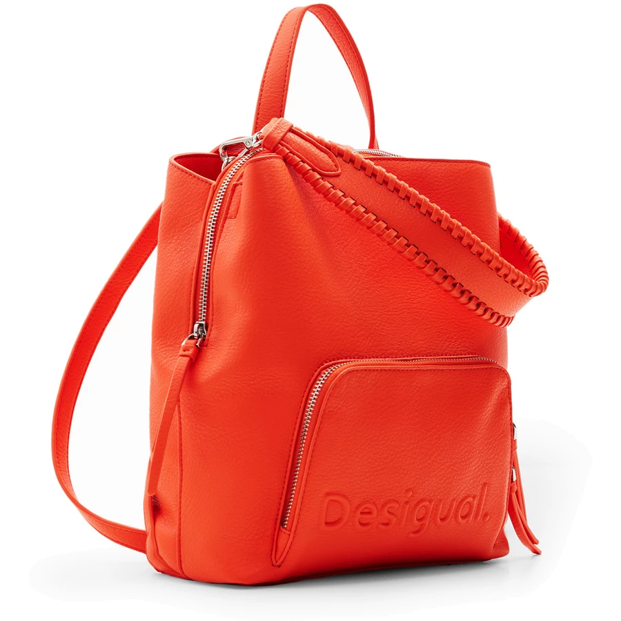 Desigual Half Logo 24 Sumy - Rucksack Mini 29.5 cm orange