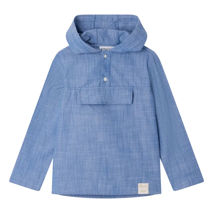 Bonpoint Sweat Franck Chambray | Bleu jean