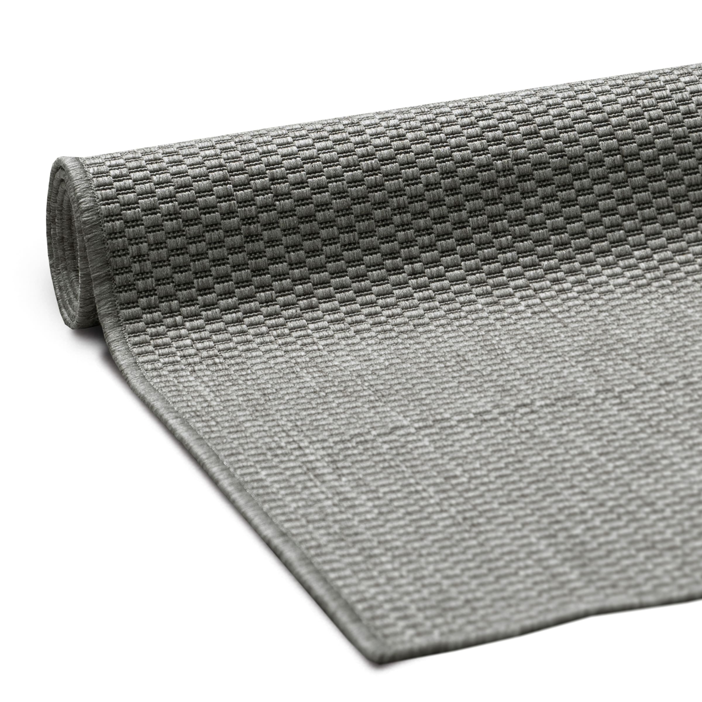 my home Teppich »Venedig auch als Läufer erhältlich« rechteckig 4 mm Höhe In- und Outdoor geeignet, Sisal-Optik, Wetterfest & UV-beständig