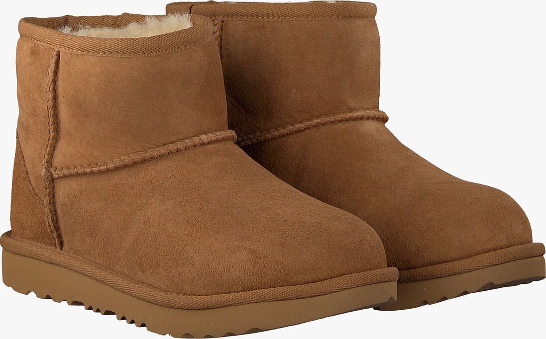 UGG cognac ugg vachtlaarzen classic mini ii kids