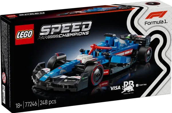 LEGO Speed Champions 77246 Visa Cash App RB VCARB 01 F1-racerbil