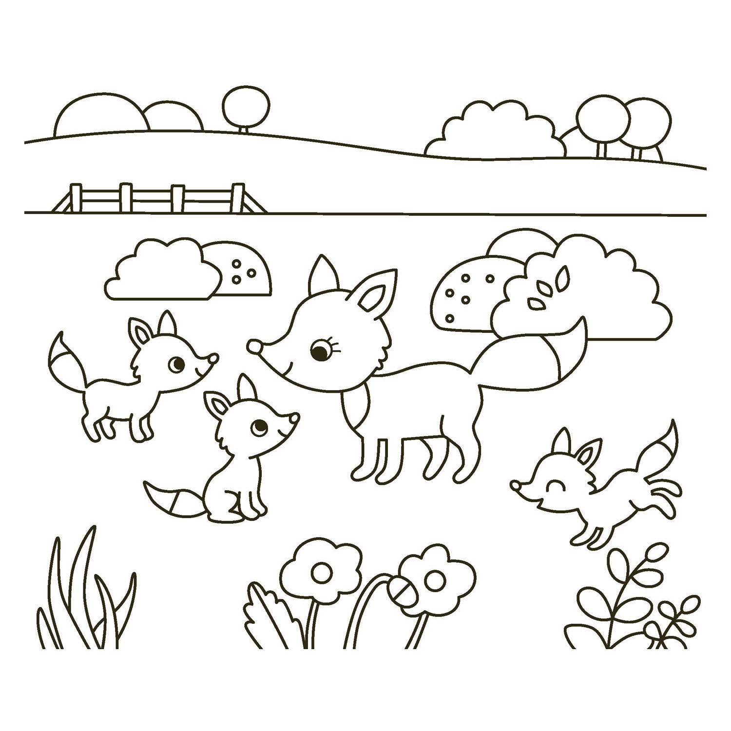 Happy Coloring - Vrolijke Dieren