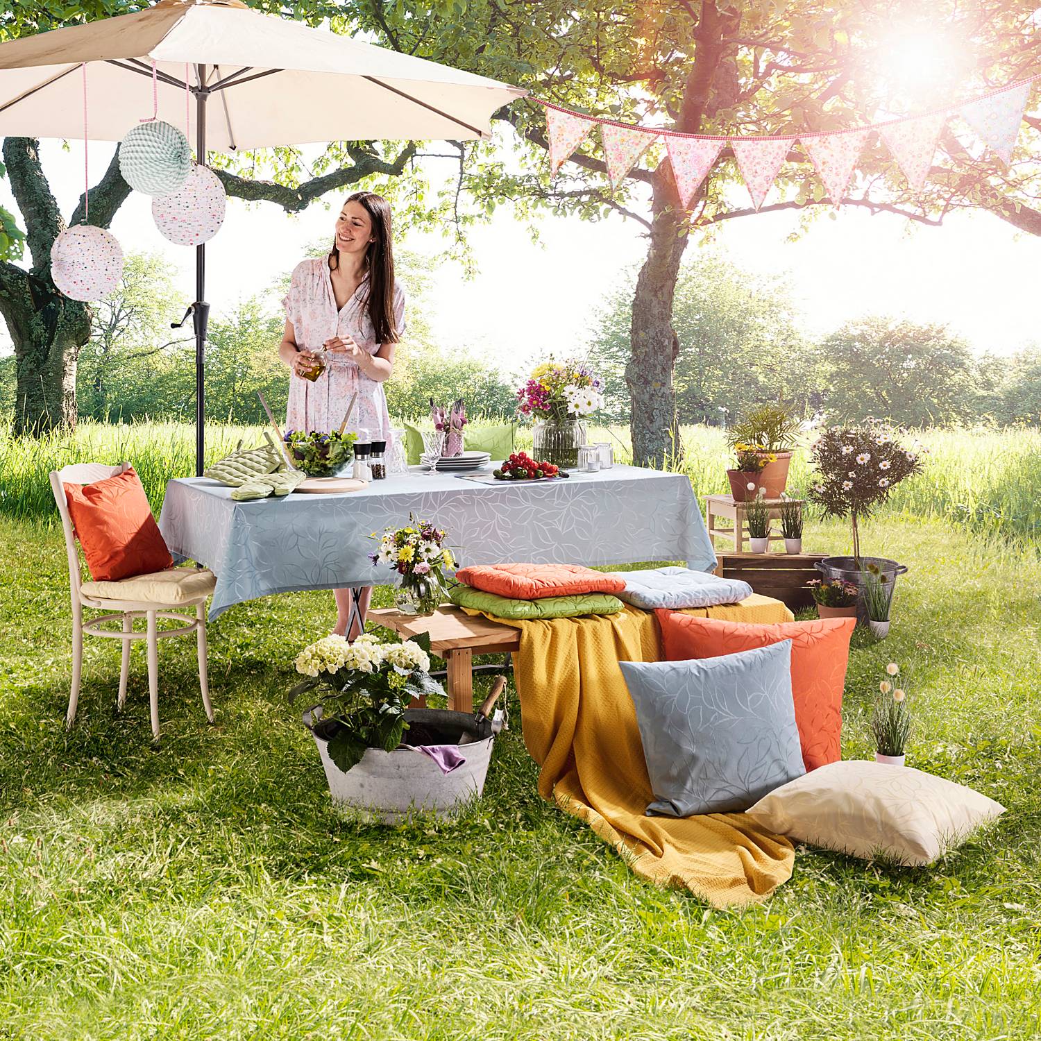 Erwin Müller Outdoor-Kissenhülle 