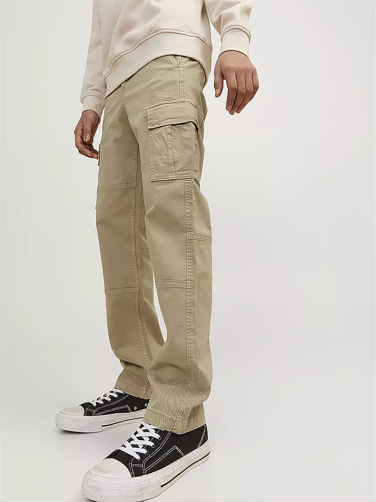 JACK & JONES Jungen Cargohose JPSTKANE beige
