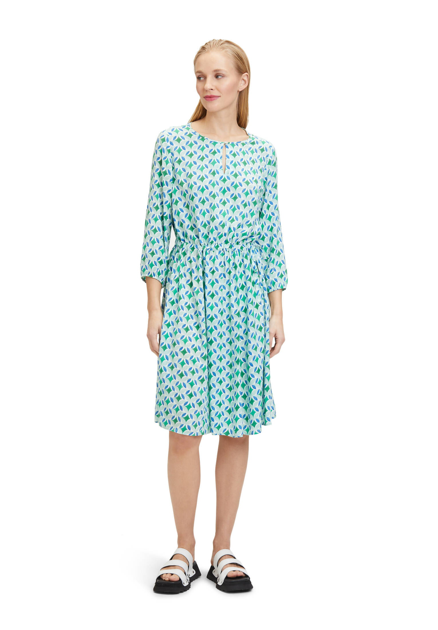 Cartoon| Damen Casual-Kleid mit Muster