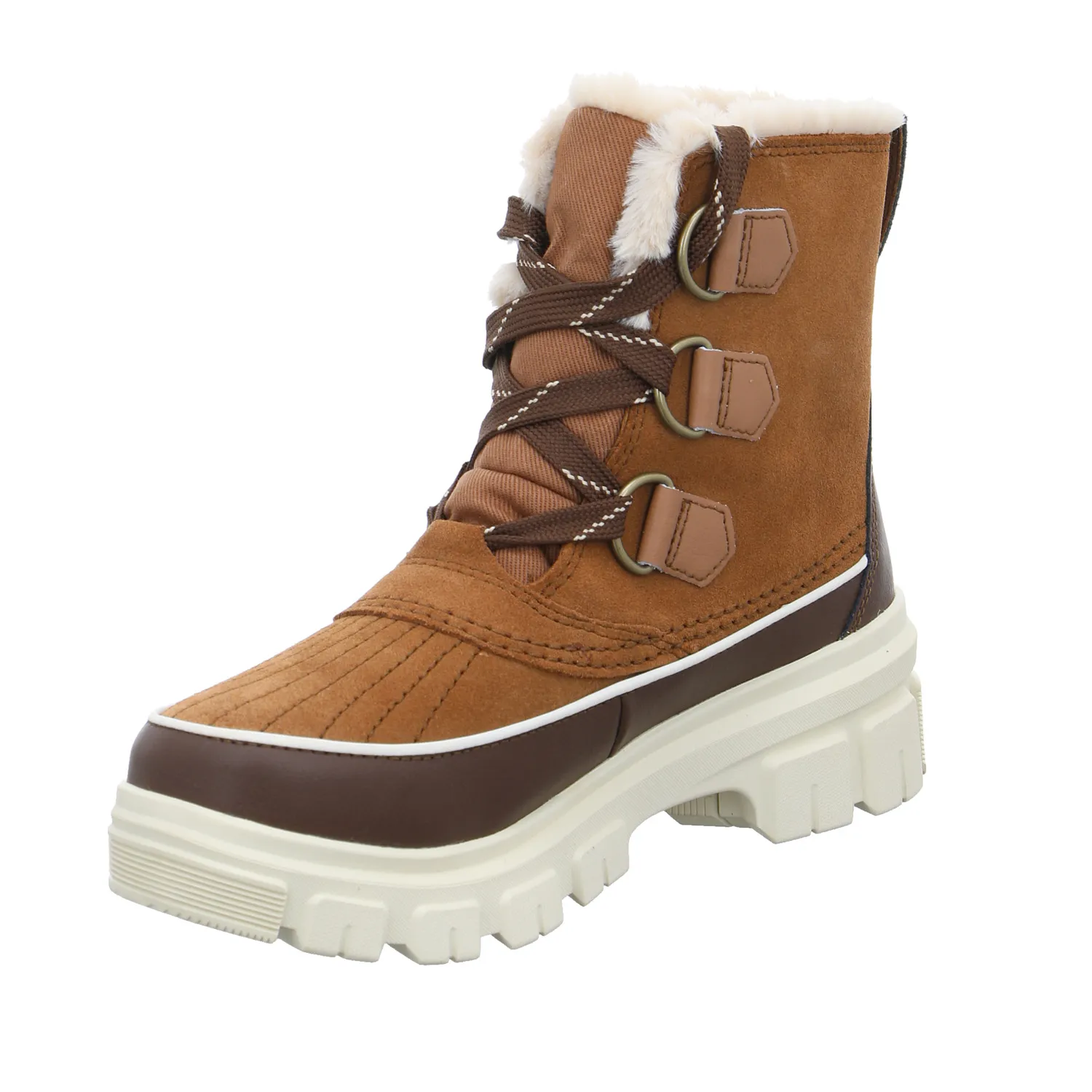 SOREL Snowboot Cognac Leder  wasserdicht