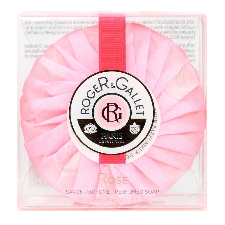Savon parfumé rose 100g