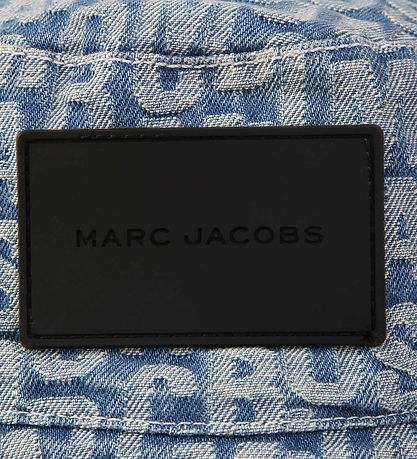 Little Marc Jacobs Sommerhut - Denim Blue m. Print