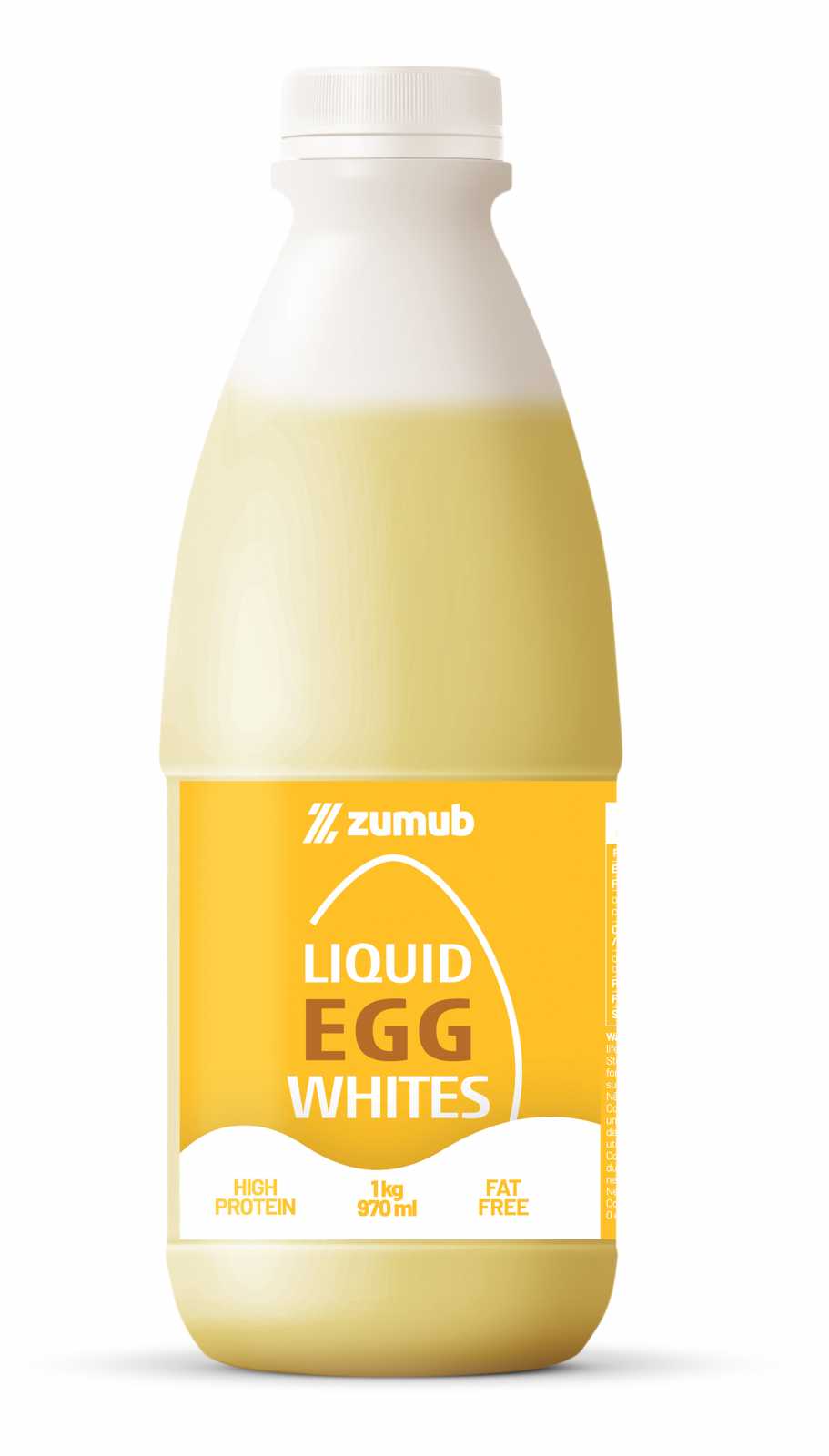 Zumub Zumub Claras de Ovo Líquidas 500g - Oportunidade