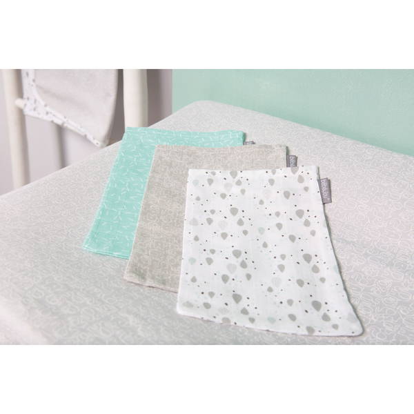 bébé joubébé jou   Muslin Waschhandschuh 3er Set sweet butterfly
