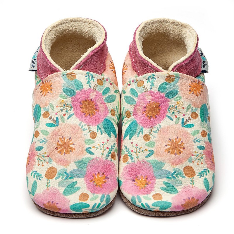Inch Blue Inchblue Wild Roses Print