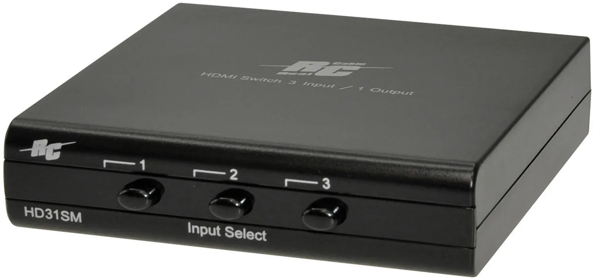 Real Cable HD-31SM Commutateurs, switch et sélecteurs