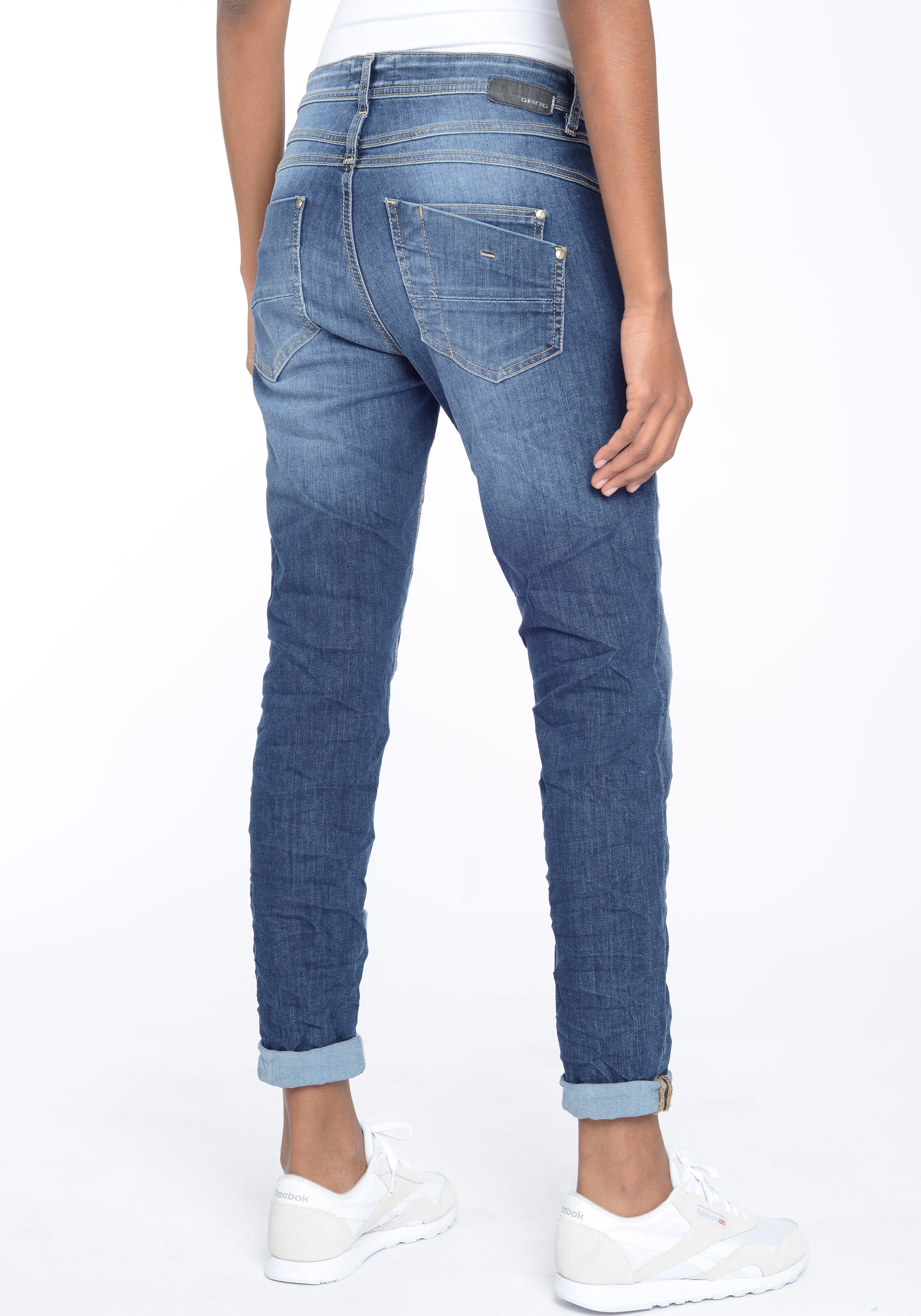 GANG Relax-fit-Jeans »94AMELIE« perfekter Sitz durch Elasthan-Anteil