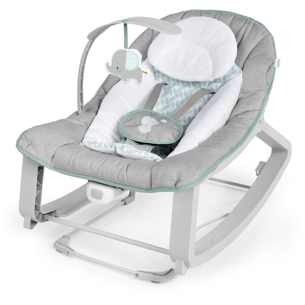 Køb Ingenuity Grey Keep Cozy™ Grow With Me Rocking Seat - Weaver™ Baby Vippestol