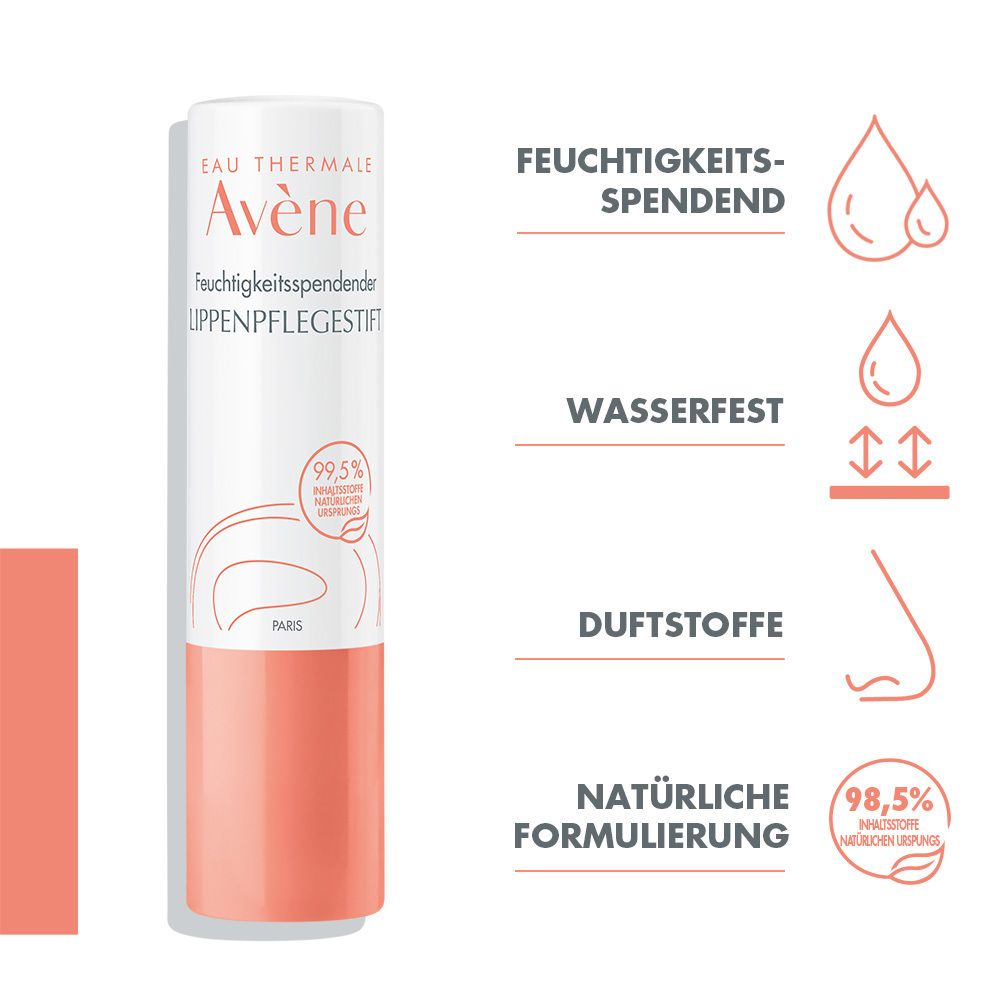 Avène Feuchtigkeitsspendender Lippenpflegestift - für trockene Lippen