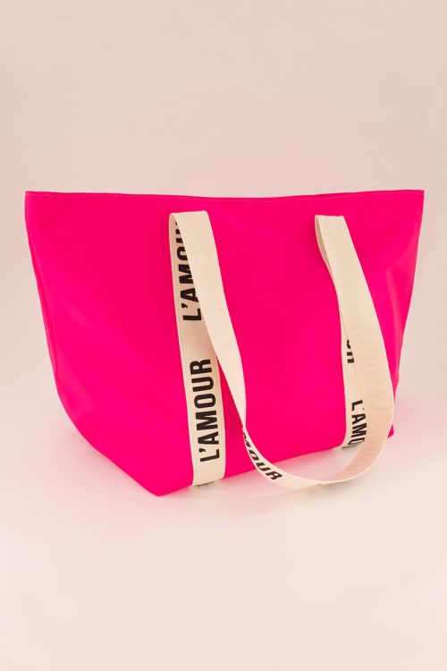 Roze shopper l'amour